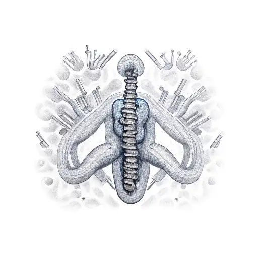 pancreas tattoo design idea