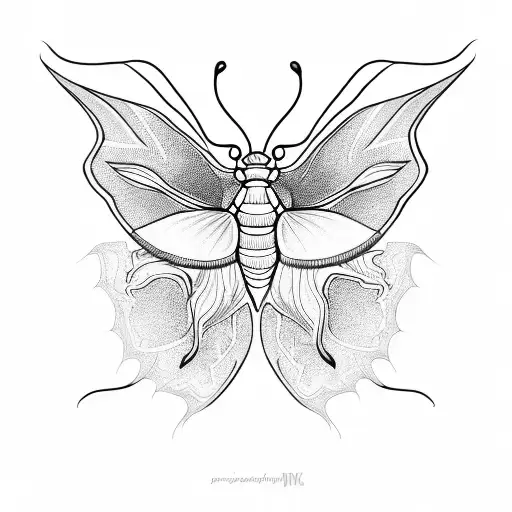 moth to a flame tattoo design idea