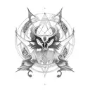 morrigan hekate celtic tattoo design idea