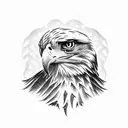 Wedge Tail Eagle tattoo design idea