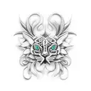 Ukrainian tattoo design idea