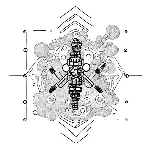 adrenaline molecule live with memories not dreams tattoo design idea
