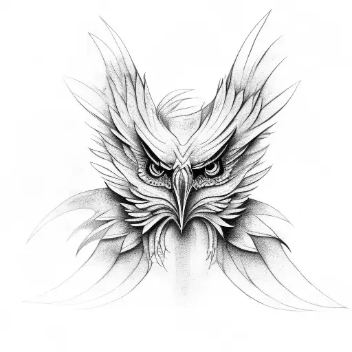 harpy tattoo design idea