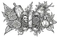 999 juice wrld tattoo design idea