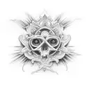 Virgen Maria tattoo design idea