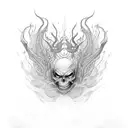 banshee  tattoo design idea