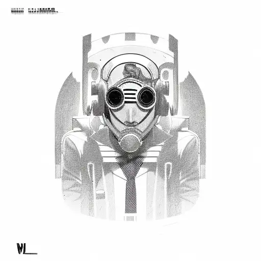 money heist wibe and persona 5 mask  tattoo design idea