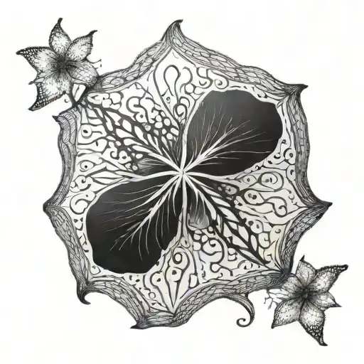 sand dollar tattoo design idea