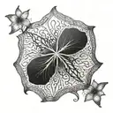 sand dollar tattoo design idea