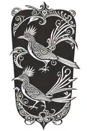 roadrunner tattoo design idea