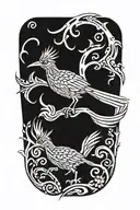 roadrunner tattoo design idea