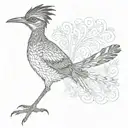 roadrunner tattoo design idea