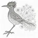 roadrunner tattoo design idea