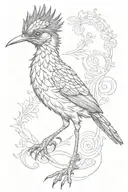 roadrunner tattoo design idea