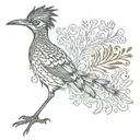 roadrunner tattoo design idea