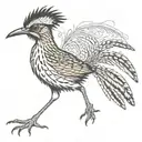 roadrunner tattoo design idea