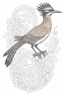 roadrunner tattoo design idea