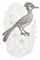 roadrunner tattoo design idea