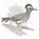 roadrunner tattoo design idea