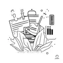 keyboard tattoo design idea