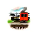 train yard tattoo design idea