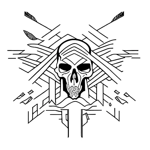 Death By A Thousand Cuts tattoo design idea