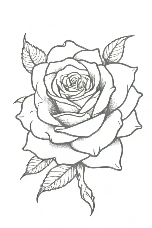I want a tattoo with the name "Marilyn" and it is in cursive and with an intertwined rose tattoo design idea