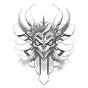 Seiya armour tattoo design idea