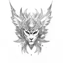 Seiya armour tattoo design idea