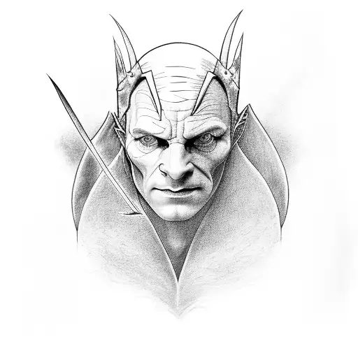  sting from lord of the rings tattoo design idea