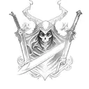 Sword sting from lord of the rings tattoo design idea