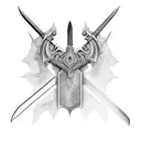 Sword sting from lord of the rings tattoo design idea