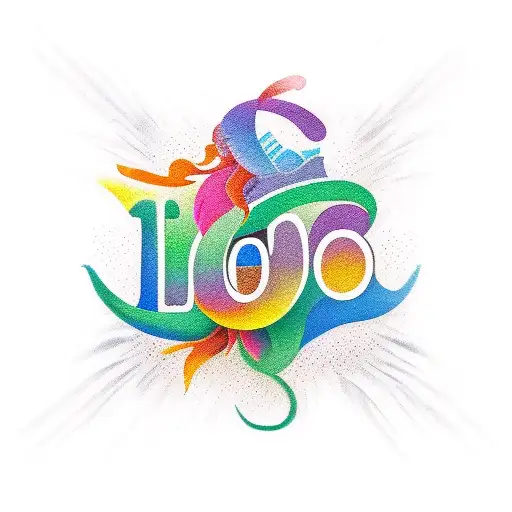 let go and let god tattoo design idea