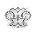 let go and let god tattoo design idea