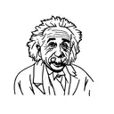 Einstein tattoo design idea