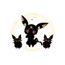 Umbreon tattoo design idea