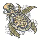 navy shellback  tattoo design idea