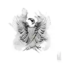 albanian eagle tattoo design idea