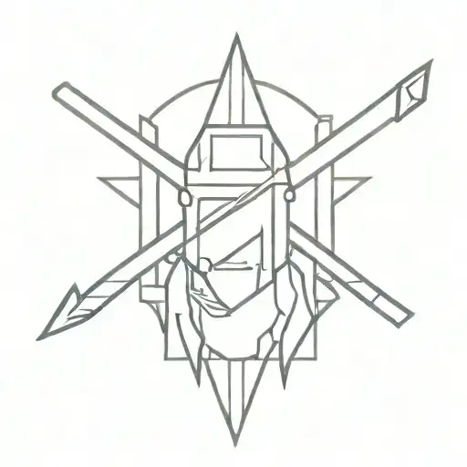 twenty one pilots paladin strait  tattoo design idea