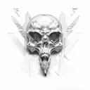 Tombstone tattoo design idea