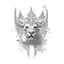 Tombstone tattoo design idea