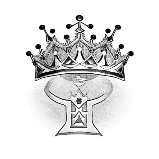 tribal king crown