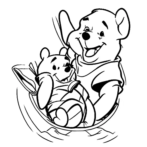 winnie the pooh tattoo design idea