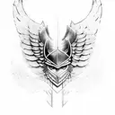  Valkyrie Warrior tattoo design idea