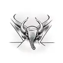 dumbo tattoo design idea