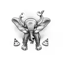 dumbo tattoo design idea