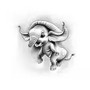 dumbo tattoo design idea