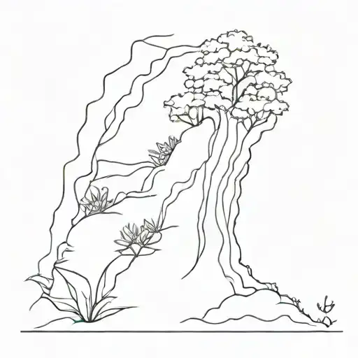 Very steep victoria tattoo design idea