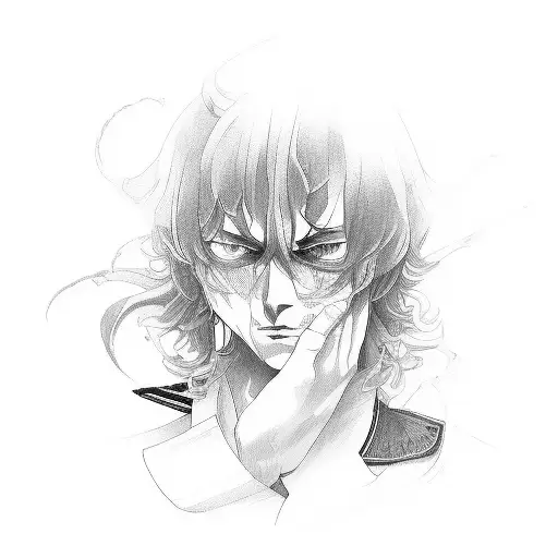 Dazai Osamu tattoo design idea