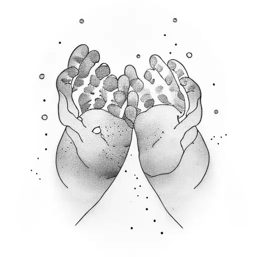 A quote 'Pain pays the income of each precious thing' with a cat paw print tattoo design idea